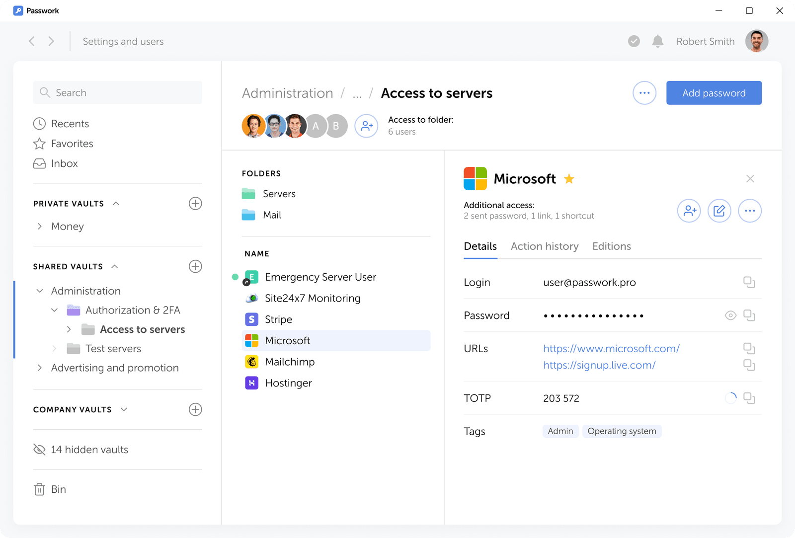 Windows app screenshot