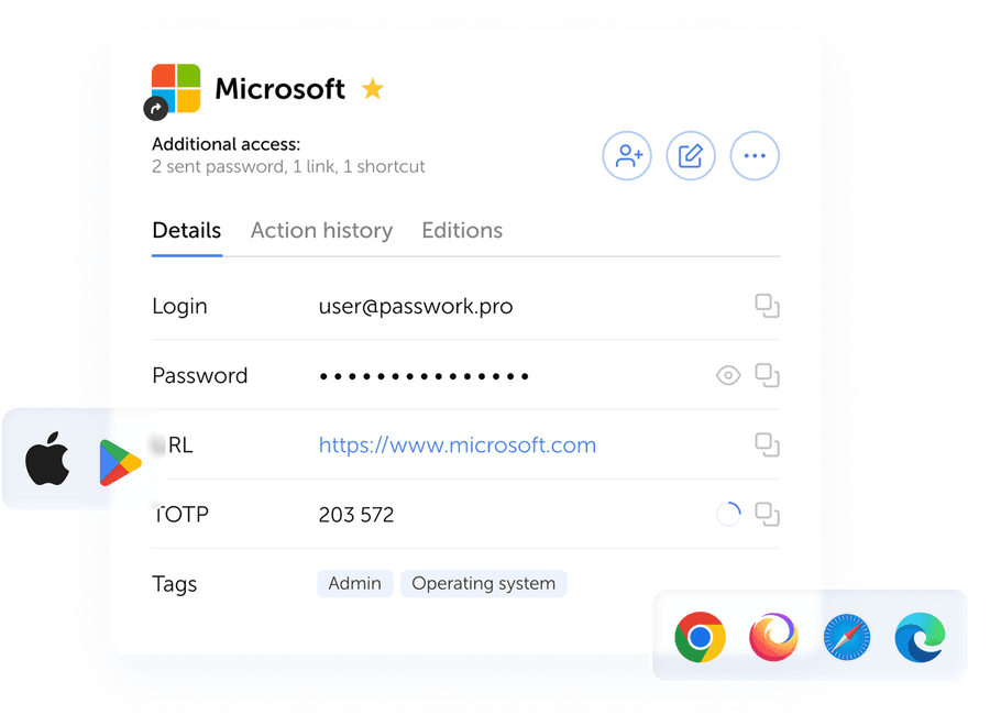 Passwork for all platforms