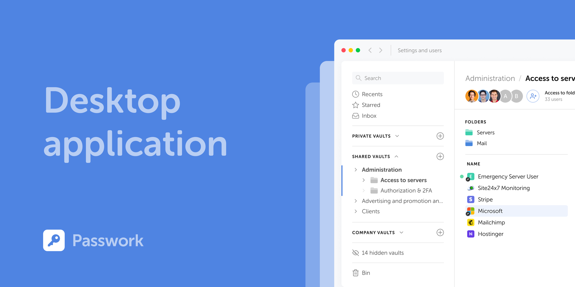 Introducing Passwork desktop app