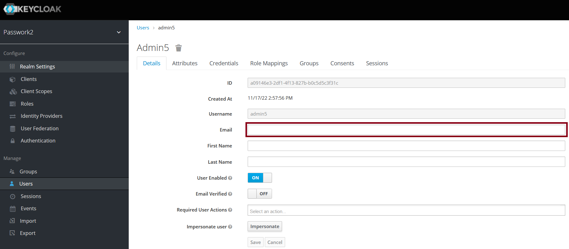 Searching password by browser extension