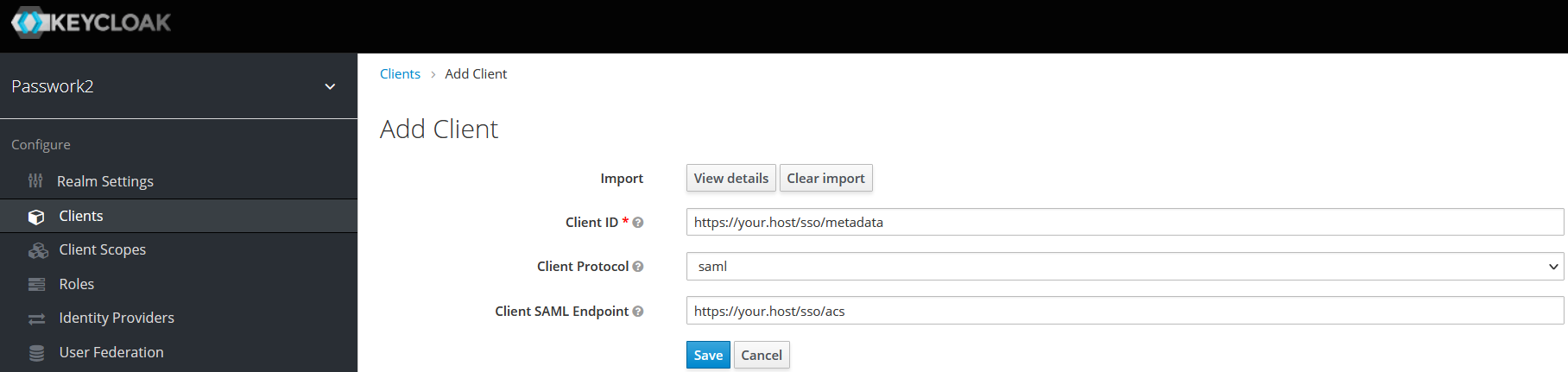 Searching password by browser extension