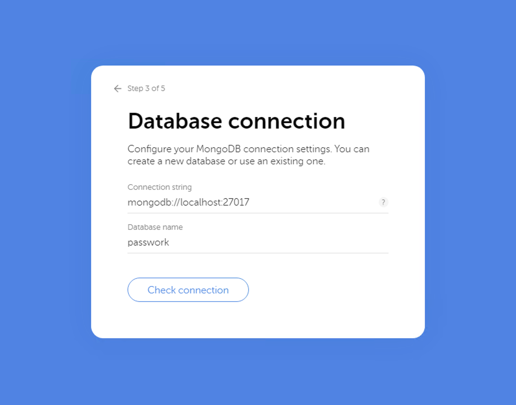 DB connection