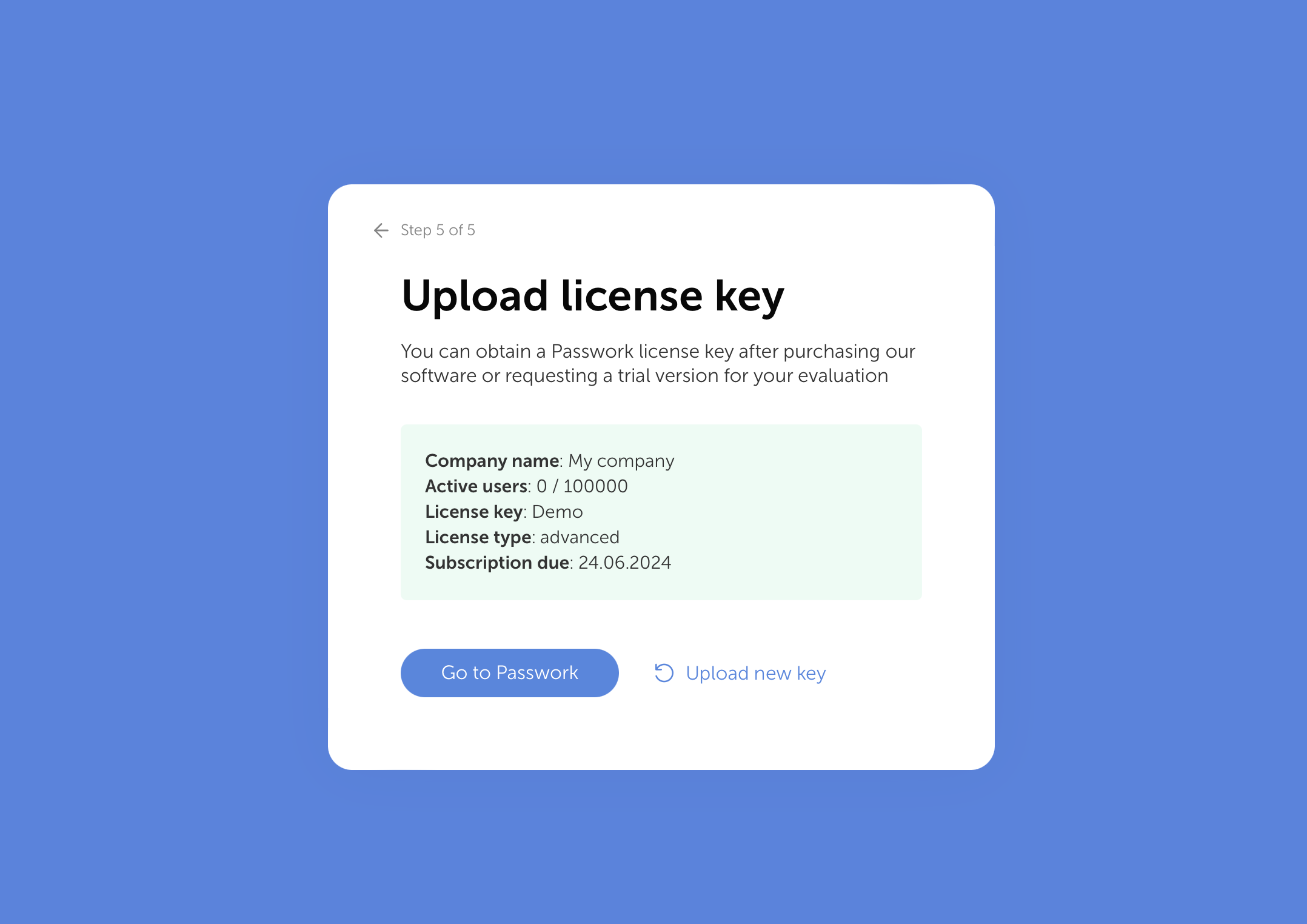 Searching password by browser extension