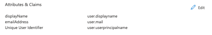 Open Attributes and Claims