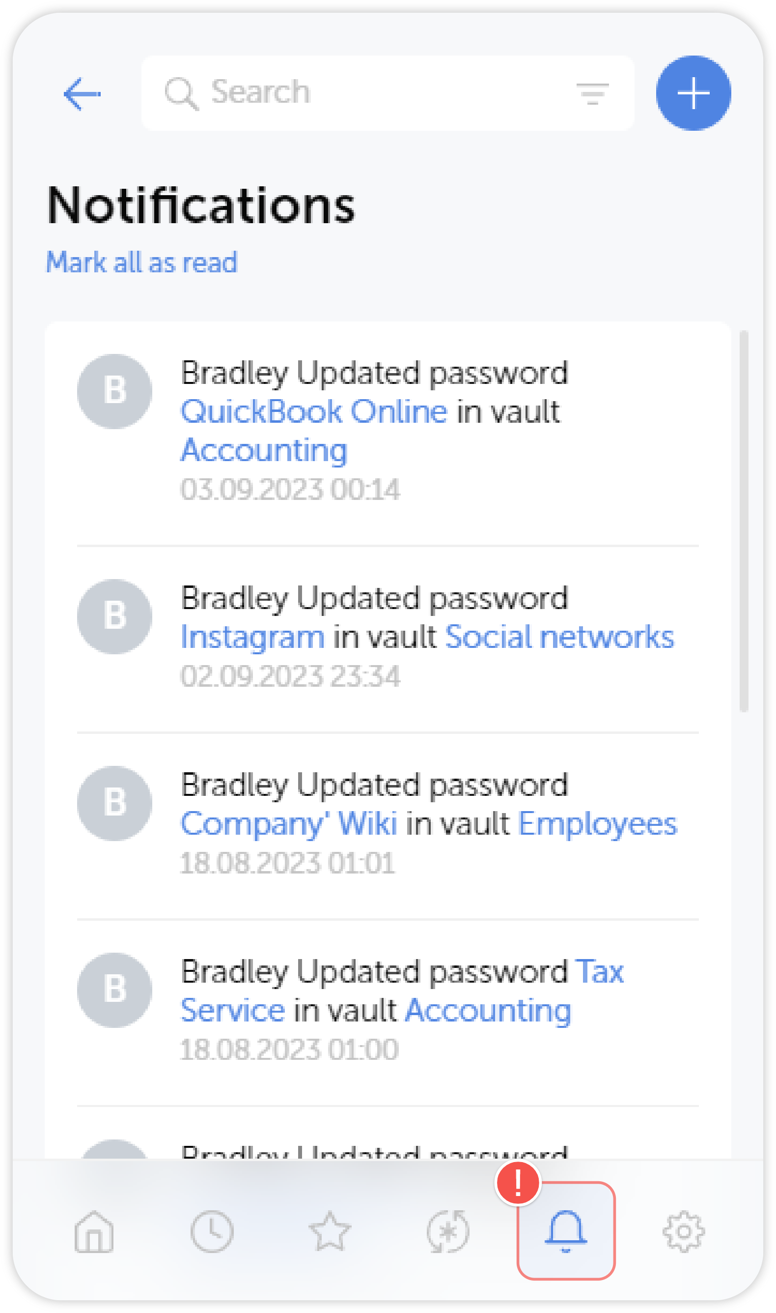 Notifications