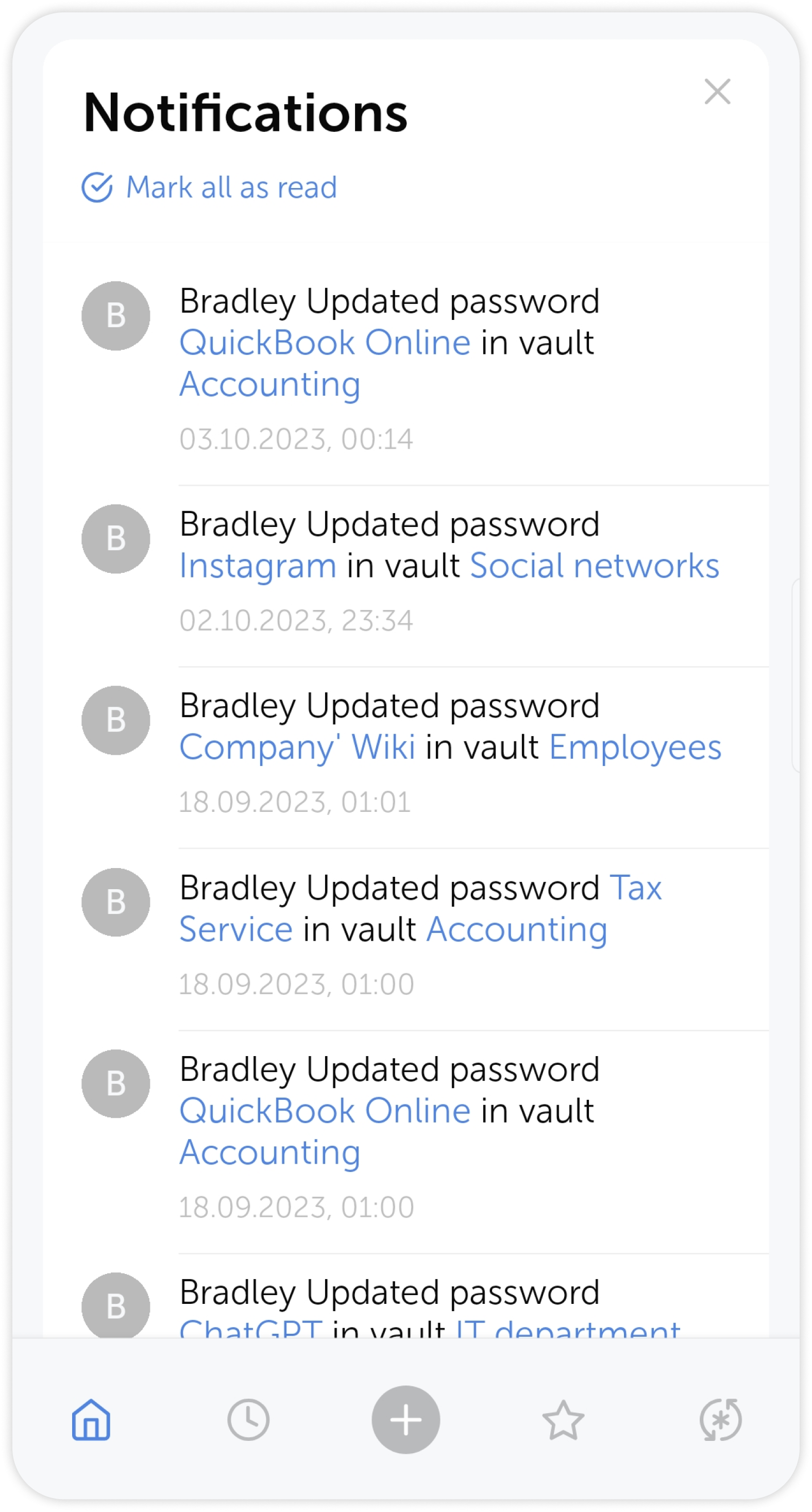 Notifications