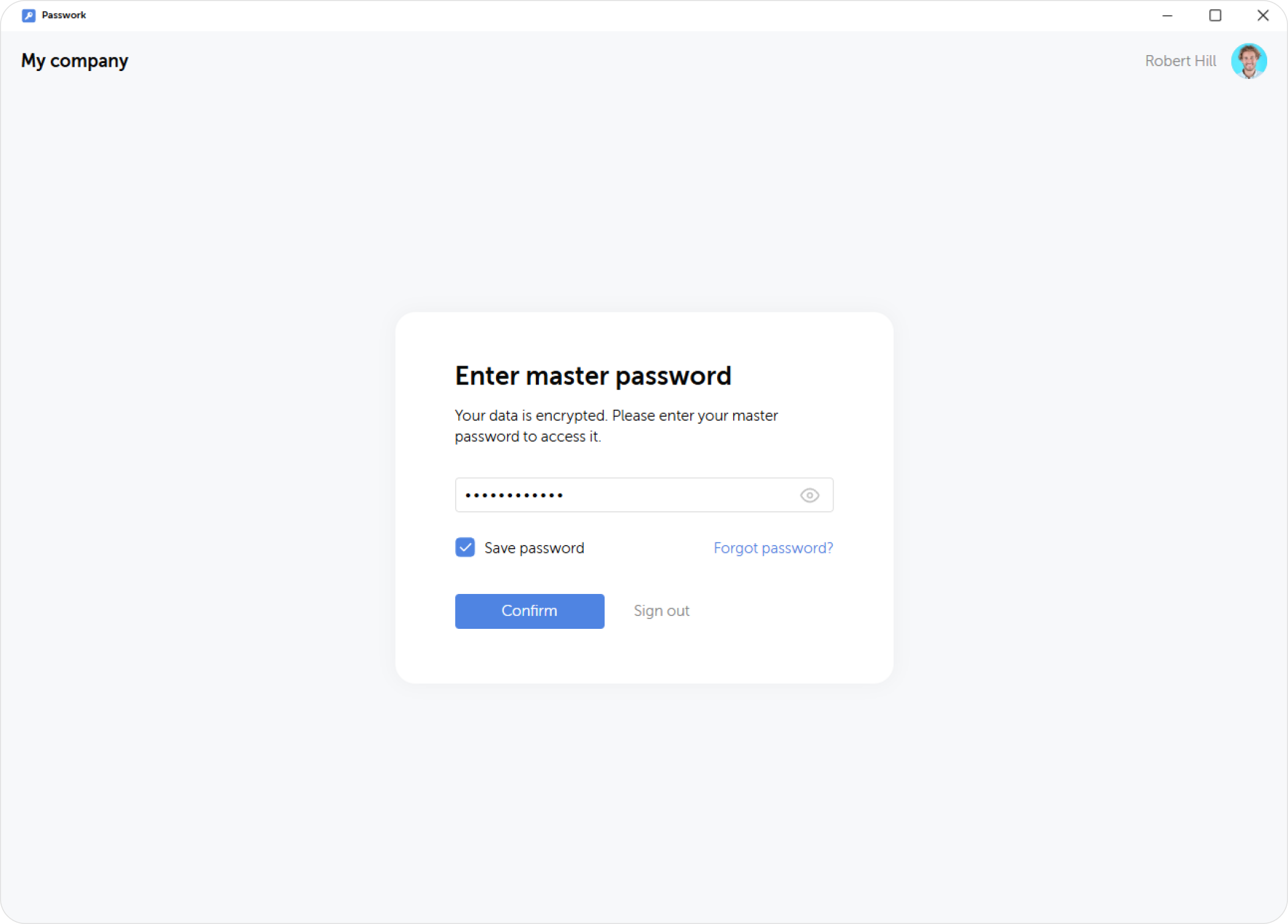 In der Desktop-App anmelden