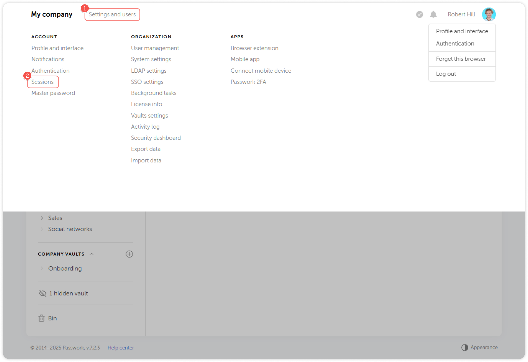 Opening Sessions page